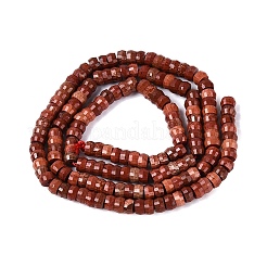 Natural Red Jasper Beads Strands&nbsp;G-Q606-46A-11