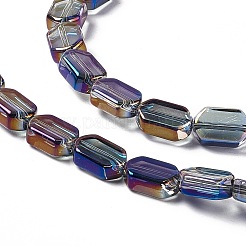 Electroplate Glass Beads Strands&nbsp;EGLA-L042-HP01