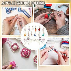 DIY Rabbit Knitting Tool Sets&nbsp;HJEW-SW00096-08
