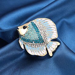 Rhinestones Pins&nbsp;JEWB-I042-03KCG