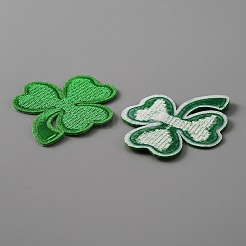 Polyester Fabrics Computerized Embroidery Cloth Sew on Patches&nbsp;LS-PATC-WH0001-28