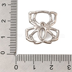 Rack Plating Brass Micro Pave Cubic Zirconia Pendants&nbsp;KK-I716-14P