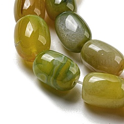 Natural Banded Agate/Striped Agate Beads Strands&nbsp;G-A223-D12-01A