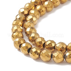 Non-Magnetic Synthetic Hematite Beads Strands&nbsp;X-G-Q663-1
