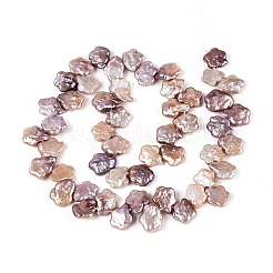 Natural Baroque Keshi Pearl Beads Strands&nbsp;PEAR-S020-A04-02