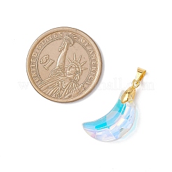 AB Color Plated Glass Pendants&nbsp;PALLOY-JF04595-01