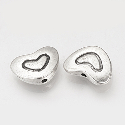 Tibetan Style Alloy Beads&nbsp;TIBEB-Q068-21AS-RS