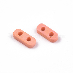 FGB 2-Hole Glass Seed Beads&nbsp;LS-X-SEED-S031-S-SQ50FR