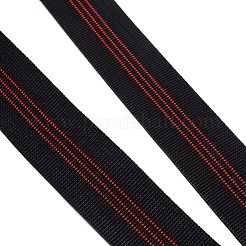 ポリプロピレン弾性リボン  ソファ弾性ウェビングストレッチ  フラット  レッド  50.5mm  約54.68ヤード（50m）/ロール&nbsp;OCOR-WH0066-17B