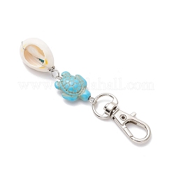 Natural Cowrie Shell Pendant Decorations&nbsp;HJEW-JM03316-03