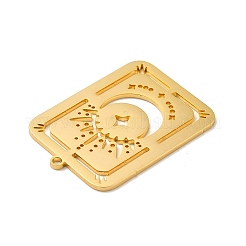201 Stainless Steel Pendants&nbsp;STAS-E175-15G