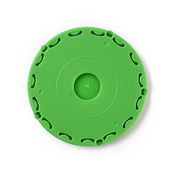 ヨーヨーメーカーツール  DIY生地針編み花用  ラウンド  グリーン  90x6.3mm&nbsp;DIY-H120-A01-03