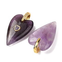 Natural Amethyst Pendants&nbsp;GG-CBA51ED-03G-09