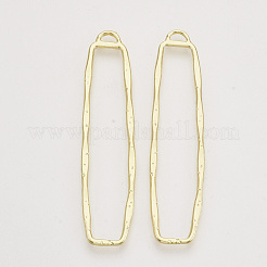 Alloy Open Back Bezel Big Pendants&nbsp;PALLOY-S121-160