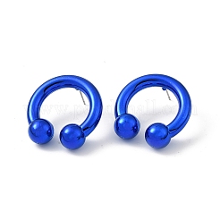 Ring Acrylic Stud Earrings&nbsp;EJEW-P251-28