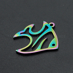 Ion Plating(IP) 201 Stainless Steel Pendants&nbsp;STAS-S105-JA584
