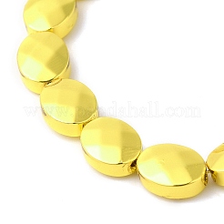 Electroplate Non-magnetic Synthetic Hematite Beads Strands&nbsp;G-E597-09