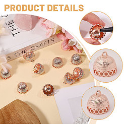 10Pcs Tibetan Style Alloy Pendant Bails&nbsp;FIND-CA0011-43RG