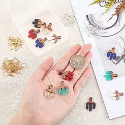 DIY Dangle Cactus Earring Making Kits&nbsp;DIY-OC0005-99