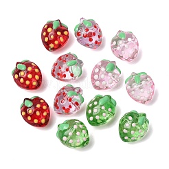 Handmade Lampwork Enamel Beads&nbsp;LAMP-B050-03