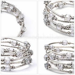 Fashion Wrap Bracelets&nbsp;BJEW-JB00628-01
