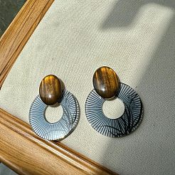 Acrylic Stud Earrings&nbsp;WGC276C-01