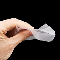 長方形のつや消しプラスチックセロハンバッグ  ベイク包装用  ホワイト  11.5x9cm  一方的な厚さ：0.045mm  約96~100個/袋&nbsp;OPC-F004-04C