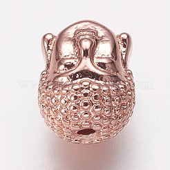Brass Beads&nbsp;LS-KK-P134-03RG