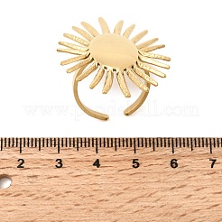 304 Stainless Steel Cuff Open Rings&nbsp;RJEW-P182-02A-G