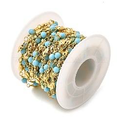 Brass Round Link Chains&nbsp;KK-D391-09G
