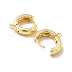 Brass Hoop Earring Findings&nbsp;KK-P215-03G