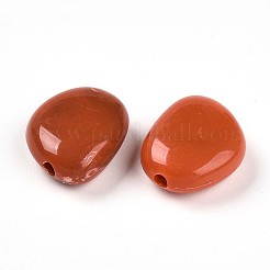 Opaque Acrylic Beads&nbsp;SACR-T017-13