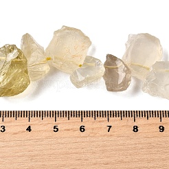 Natural Lemon Quartz(Heated) Beads Strands&nbsp;G-S386-B02