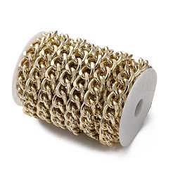 Oxidation Aluminum Diamond Cut Faceted Curb Chains&nbsp;CHA-H001-01KCG