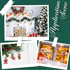12Pcs 12 Styles PVC Christmas Pendant Decorations&nbsp;DIY-SC0026-47