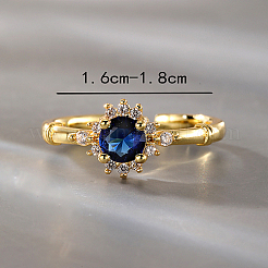 女性用真鍮オープンカフリング  ゴールドカラー  内径：16~18mm&nbsp;VP2144