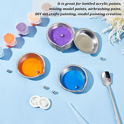 2 Sets Stainless Steel Palette&nbsp;DIY-OC0009-85