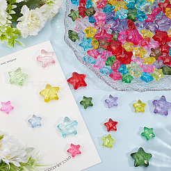 130Pcs 2 Styles Transparent Acrylic Beads&nbsp;MACR-ME0001-23