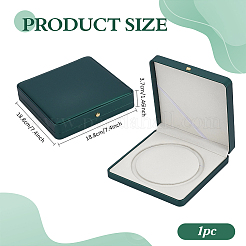 Leather Pearl Beaded Necklace Packaging Boxes&nbsp;CON-WH0086-187C