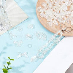 200g Transparent Acrylic Beads&nbsp;OACR-SP0001-86A