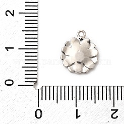 Brass Micro Pave Cubic Zirconia Pendants&nbsp;KK-A278-06P-01