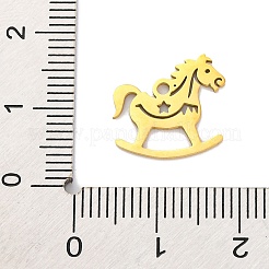 201 Stainless Steel Charms&nbsp;STAS-Q015-12G