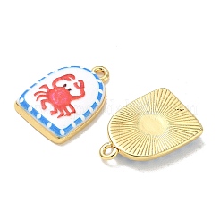 Printed Brass Pendants&nbsp;KK-CBAF9BC-07G-02