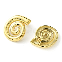 Ion Plating(IP) 304 Stainless Steel Stud Earrings&nbsp;EJEW-Z038-07G