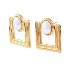 316 Surgical Stainless Steel Stud Earrings for Women&nbsp;SA-C001-01G