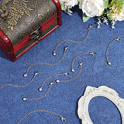 20Pcs 2 Styles 304 Stainless Steel End with Chains&nbsp;FIND-ME00002