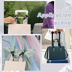PU Leather Fixed Buckle Luggage Straps&nbsp;AJEW-WH0696-359B