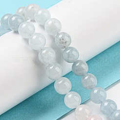 Natural Morganite Beads Strands&nbsp;G-P503-6MM-01