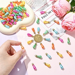 30Pcs ABS Plastic Imitation Pearl Pendants&nbsp;KY-YW0002-16A