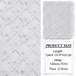 Sequin Polyester Lace Fabric&nbsp;DIY-WH0622-147B